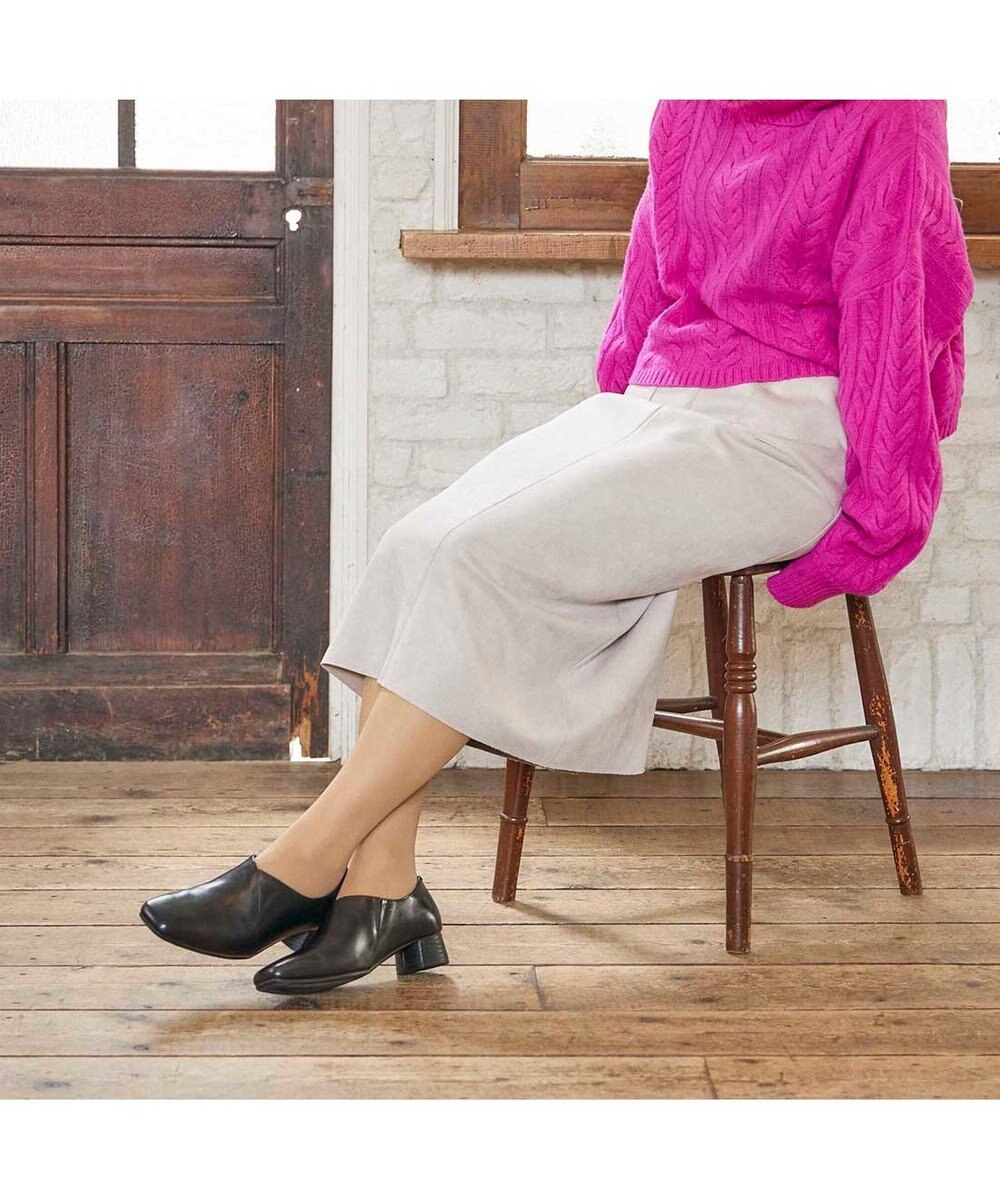 ing <ing>【WEB限定】【サスティナブルシリーズ】甲深デザインパンプス 