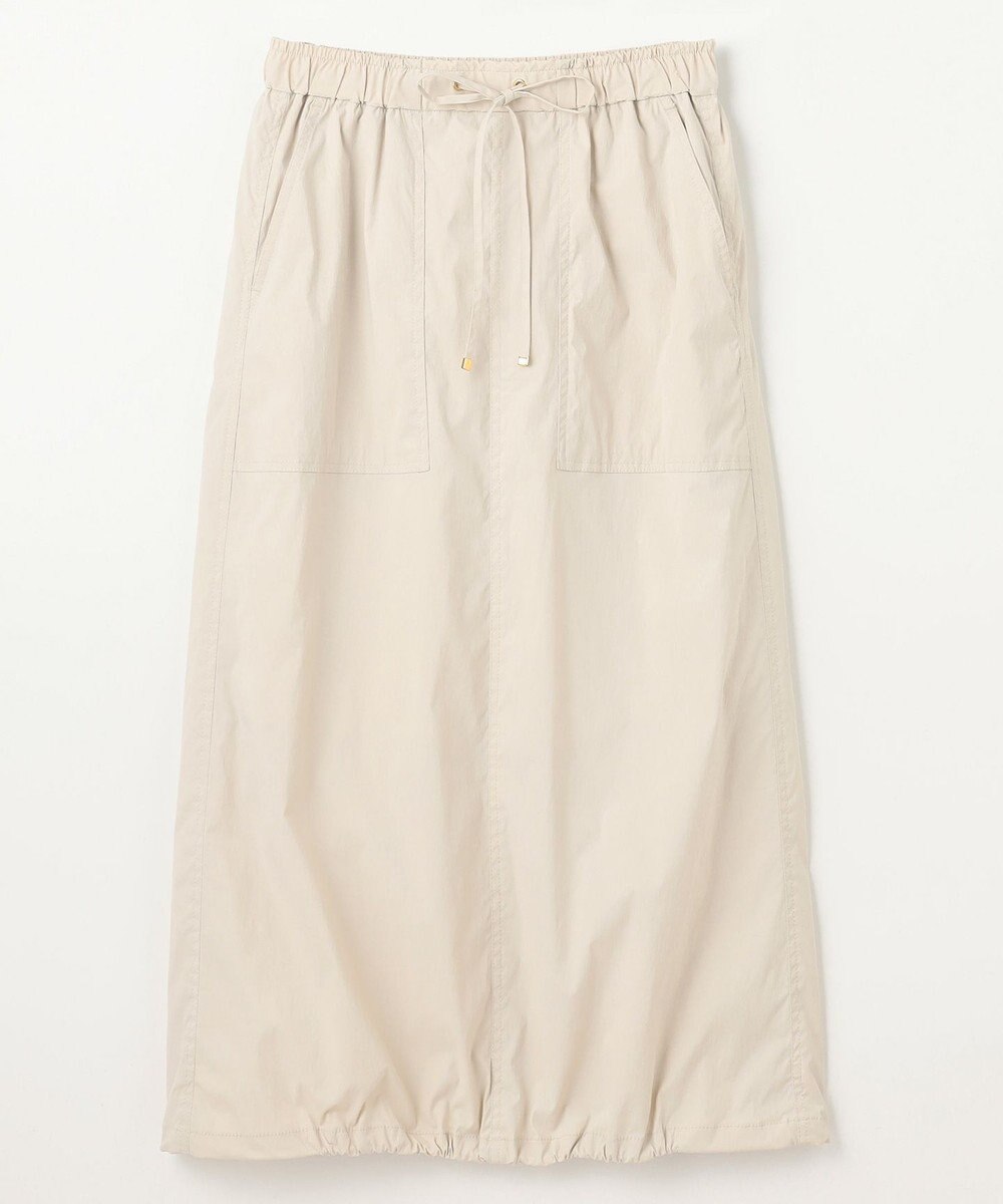 ANY L 【ウエストゴム】撥水ナイロンベイカースカート 