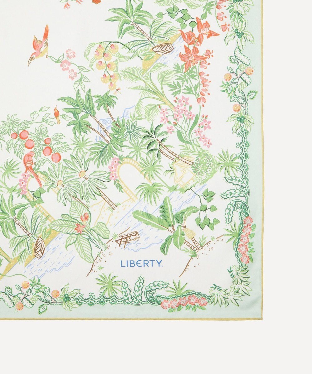 LIBERTY. トロピカル トワル シルクスカーフ 90 