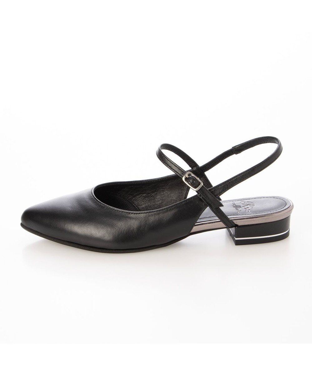 Riz raffinee バックストラップパンプス 