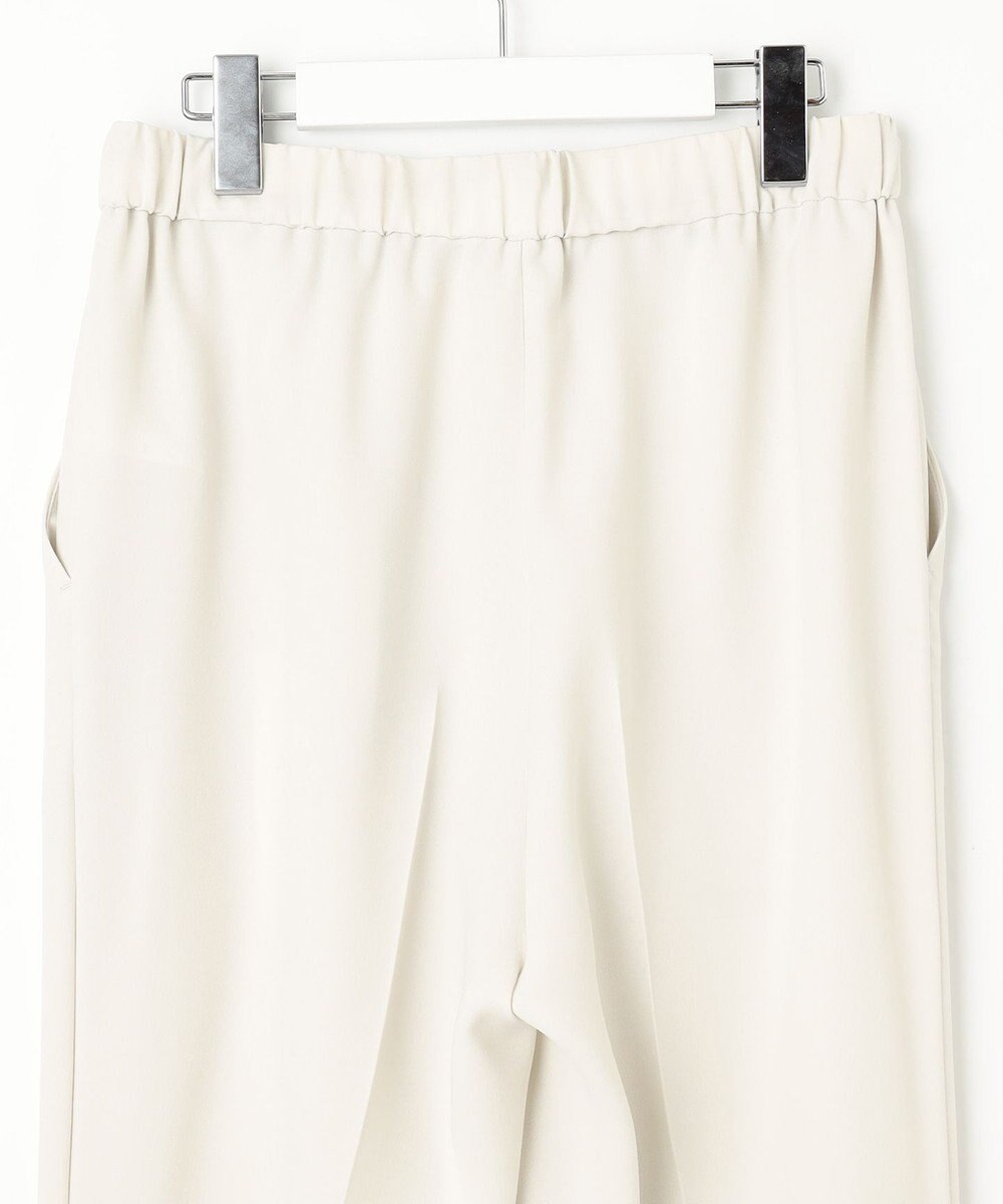 23区 【新色追加/洗える】ストレッチジョーゼット テーパード パンツ 