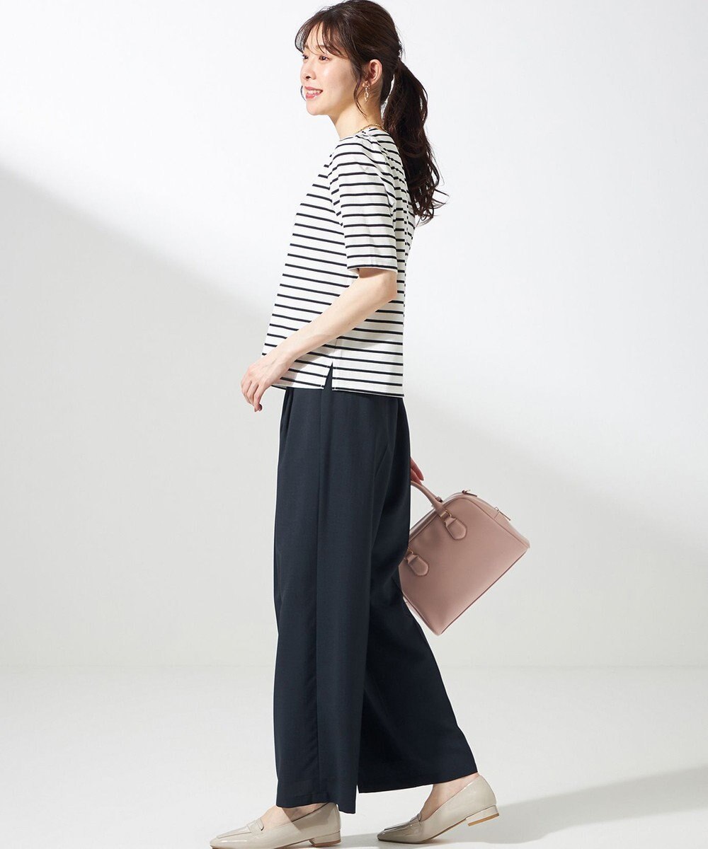 ANY SIS 【UVカット・接触冷感・撥水・汗ジミ防止】プレーティングジャージー タックスリーブ カットソー 