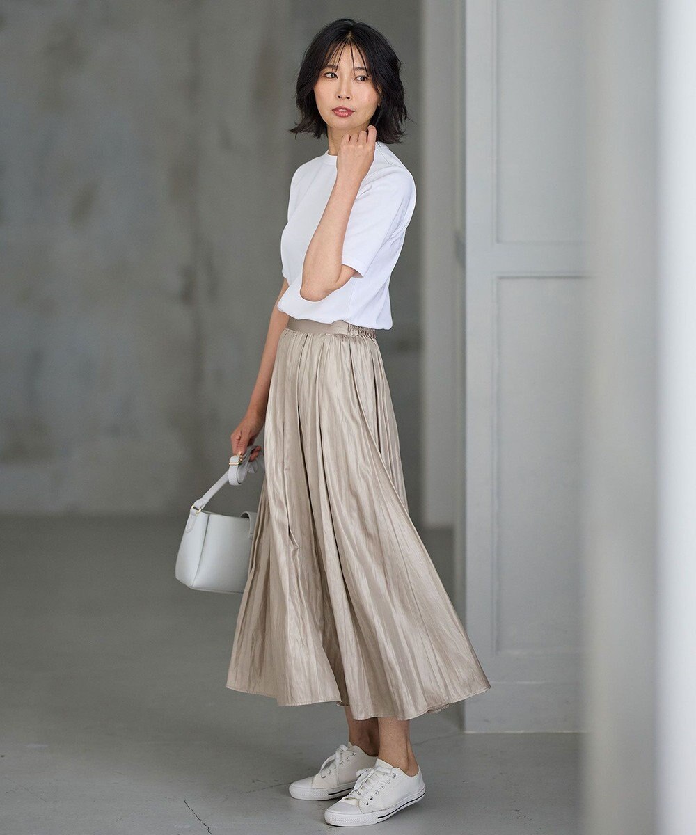 ANY L 【UVケア】マルチファンクションベーシックTシャツ 