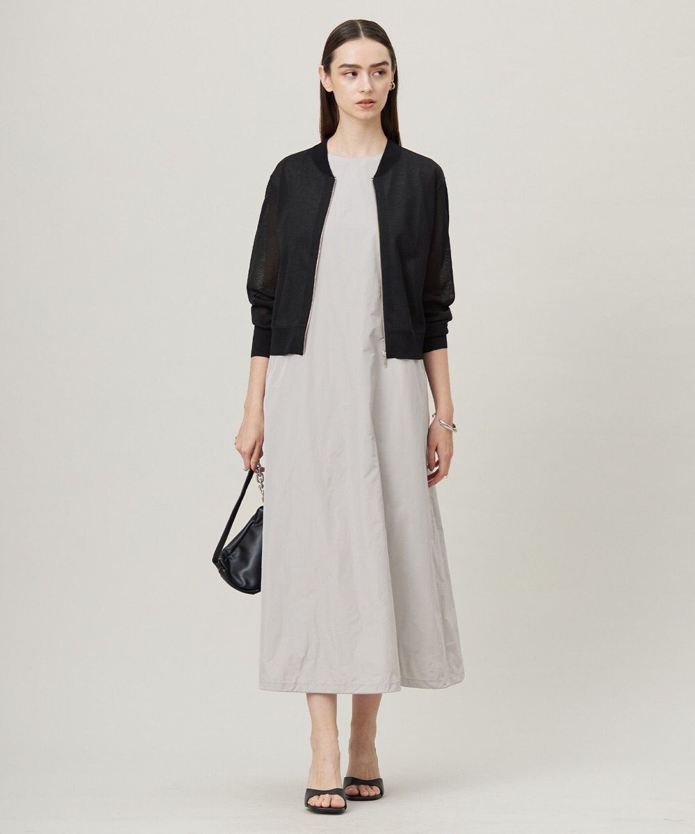 ICB 【洗える】ドライシアージップアップブルゾン 