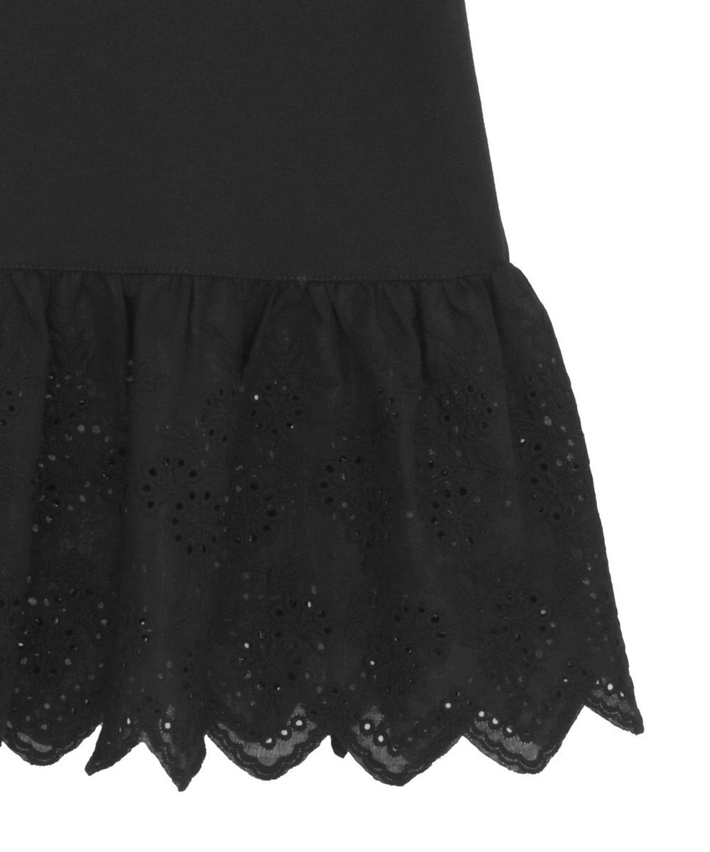 earth music&ecology コットンレースヘムインナー 