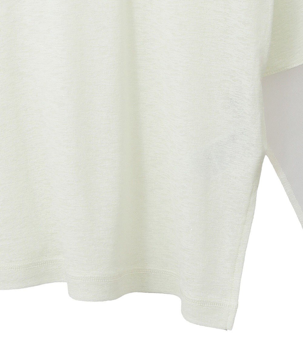 earth music&ecology ラメシアースリーブプルオーバー 