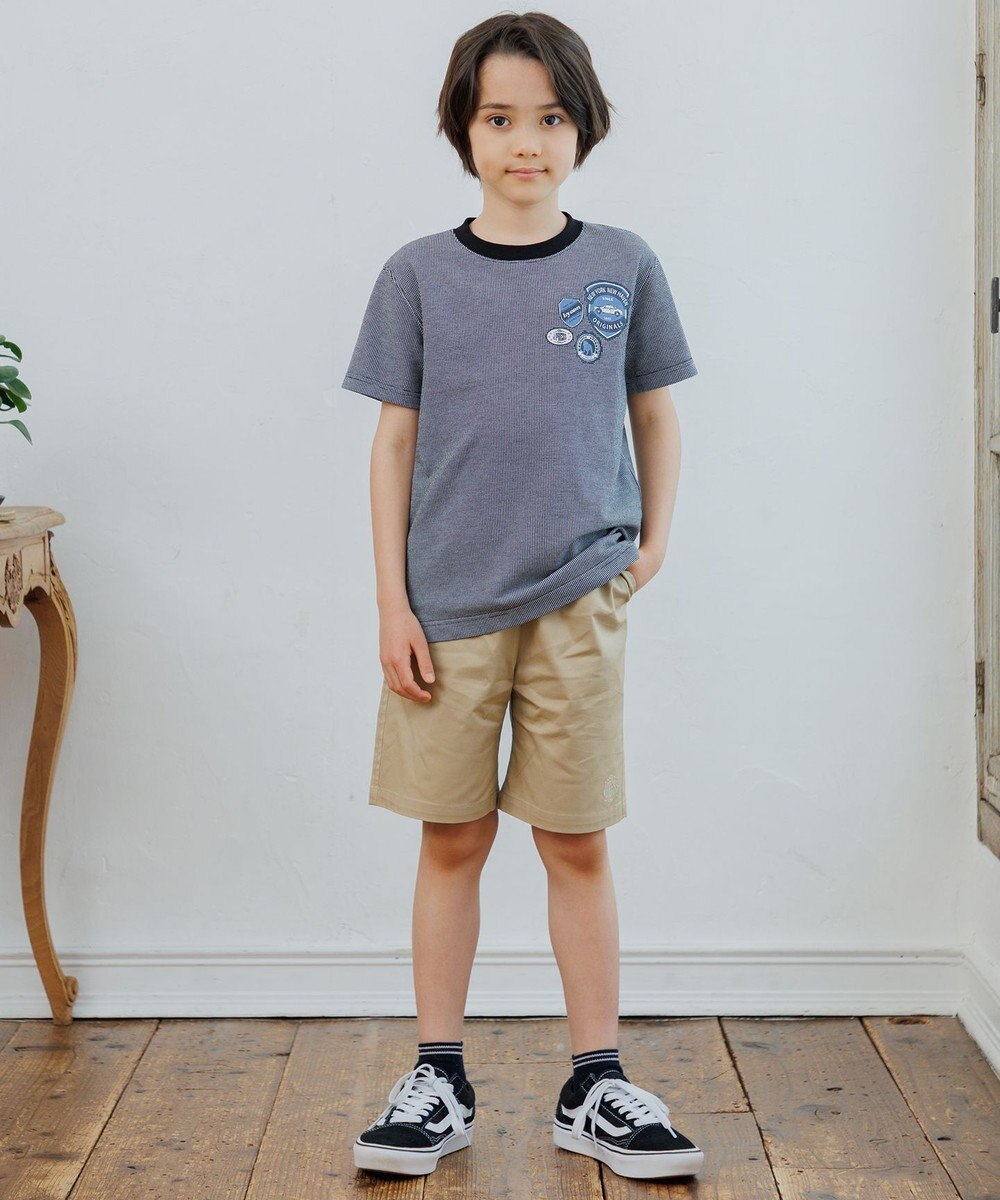J.PRESS KIDS  【140-170cm】コットンツイルショートパンツ 