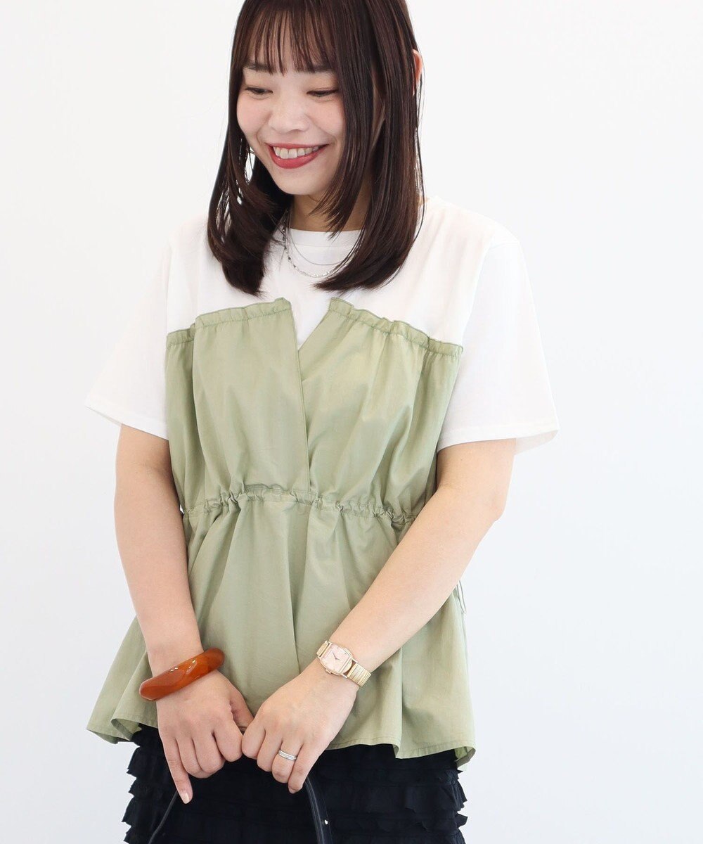 Green Parks ビスチェドッキングカットプルオーバー 