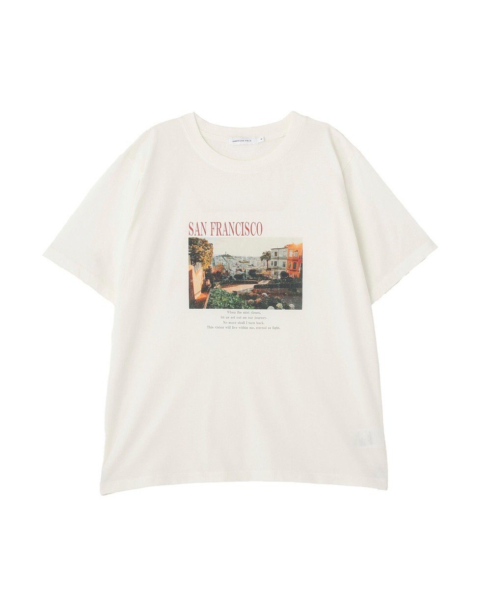 AMERICAN HOLIC SANFRANCISCO ロゴ＆フォトTシャツ 