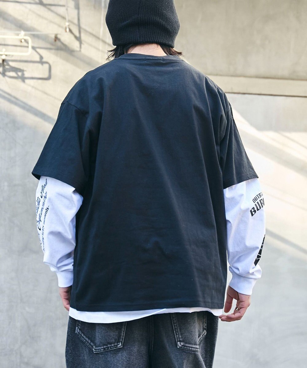 WEGO 【ユニセックス着用ITEM】グラフィックアンサンブルT（LS） 