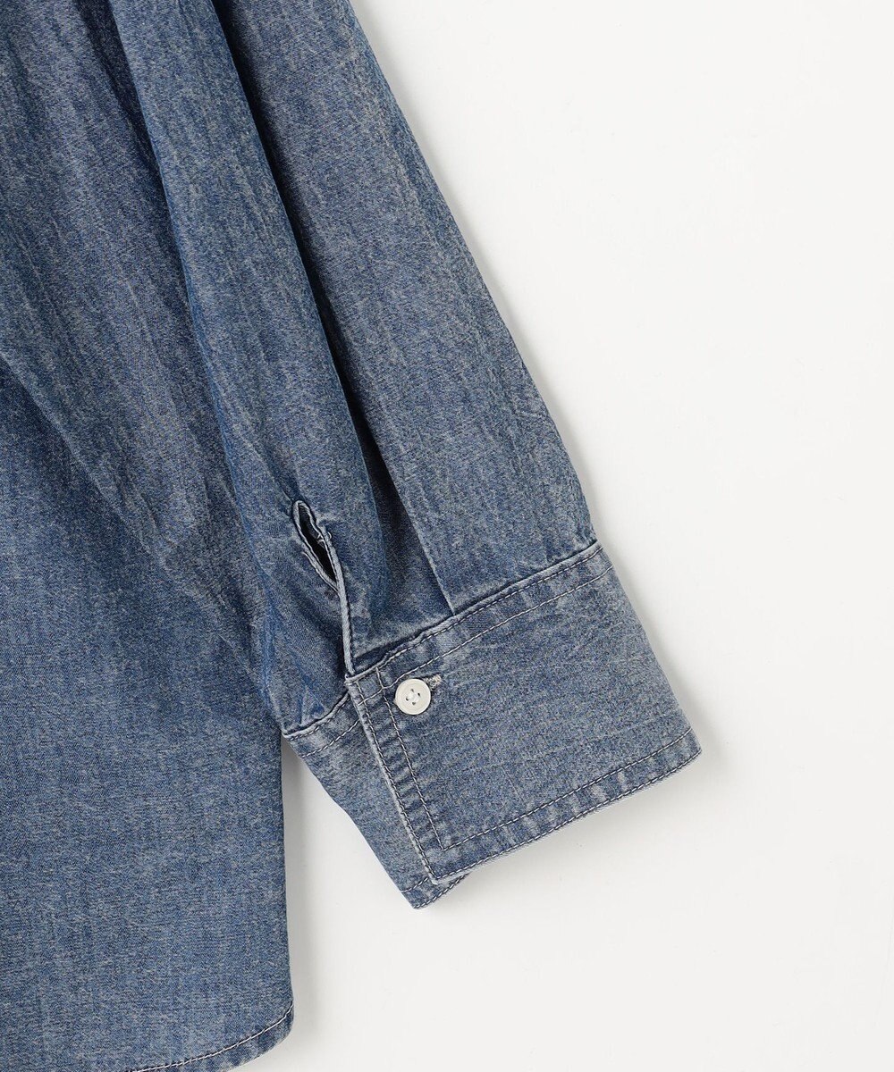 ANY L シアーデニムオーバーシャツ 