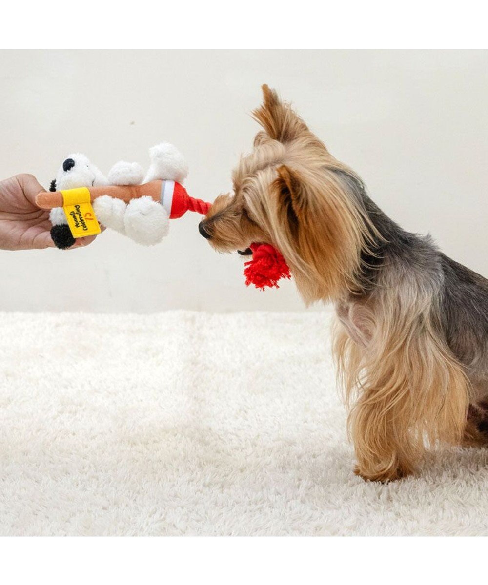 PET PARADISE スヌーピー 75周年 ロープトイ  小型犬 