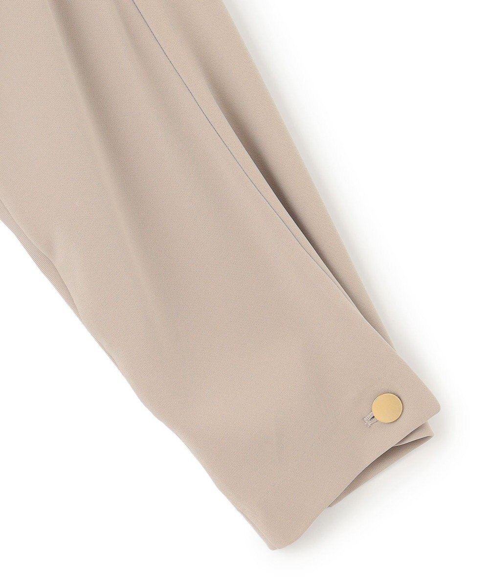 BEIGE， 【洗える】RUE / スリットネックフォルムブラウス 