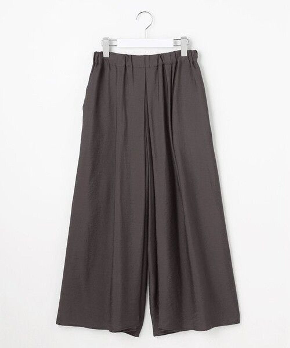 自由区 S 【カタログ掲載・ご好評アイテム・累計2500本・新色追加・ウエストゴム・セットアップ対応】エアリーツイルキュロット パンツ 