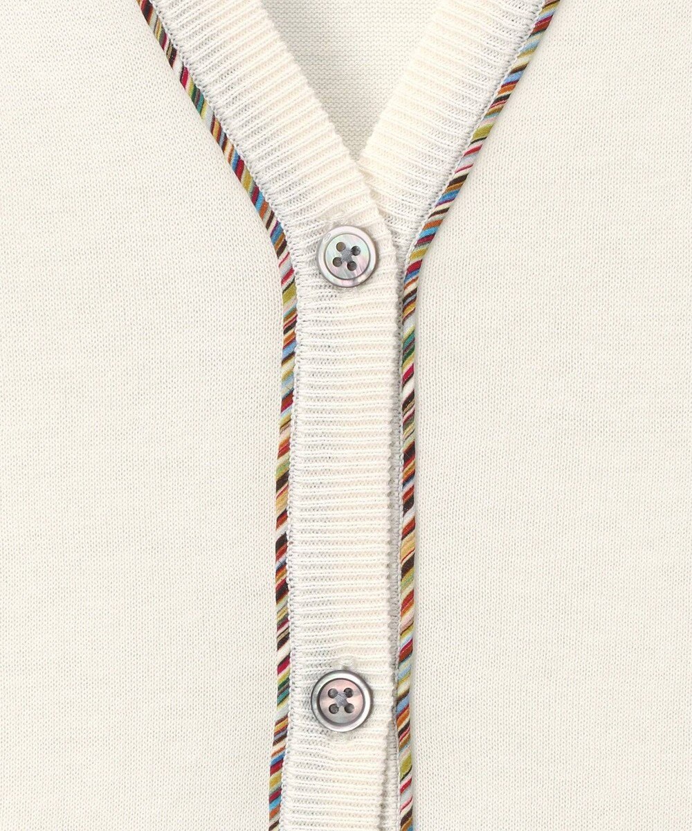 Paul Smith パイピングストライプ カーディガン 