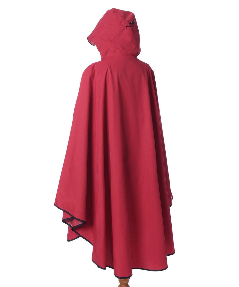 MOONBAT POLO RALPH LAURENRL パイピングレインポンチョ 無地 75デニール 収納袋付き 