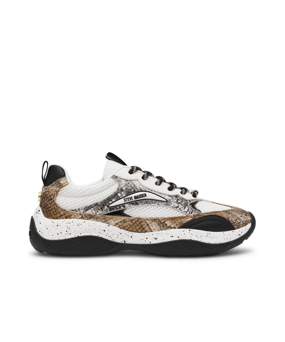 STEVE MADDEN PREMIO 異素材ミックスボリュームスニーカー 