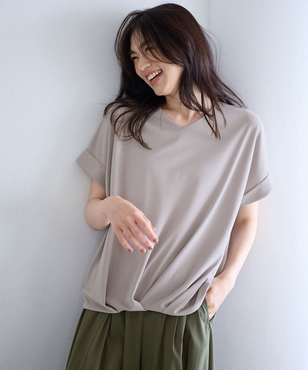 ANY カシュクールTシャツ 