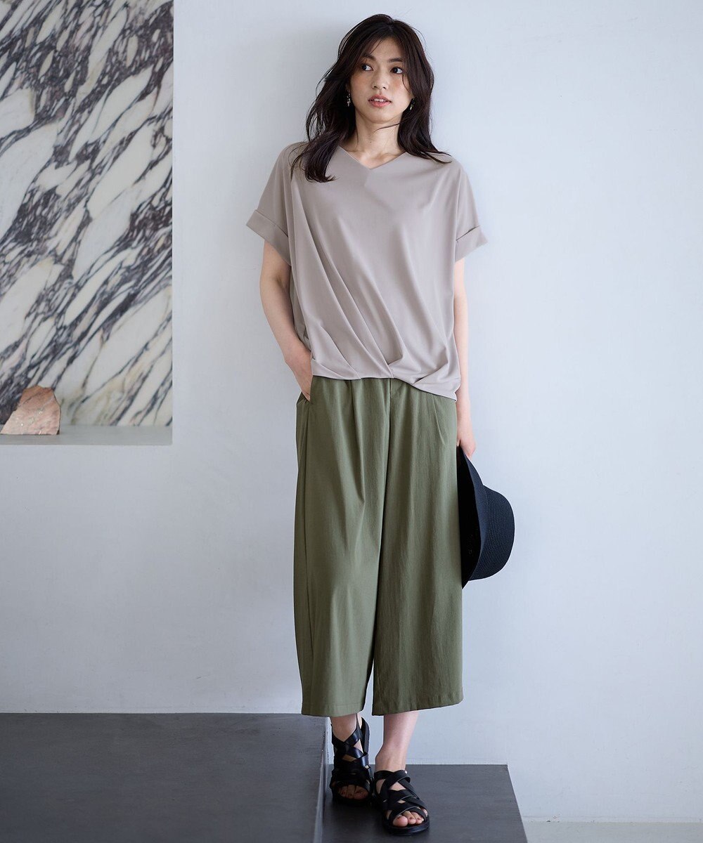 ANY カシュクールTシャツ 