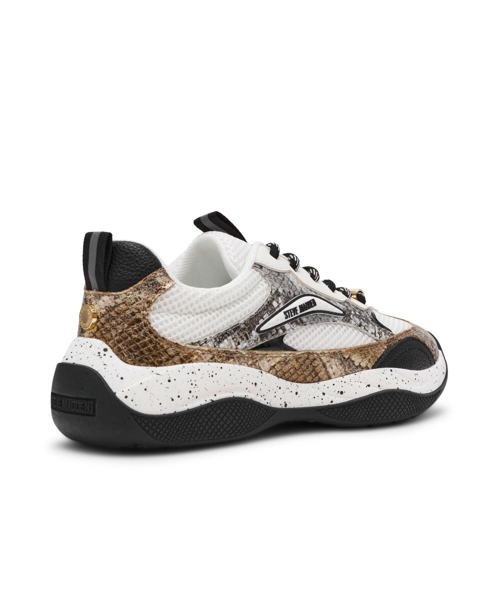 STEVE MADDEN PREMIO 異素材ミックスボリュームスニーカー 