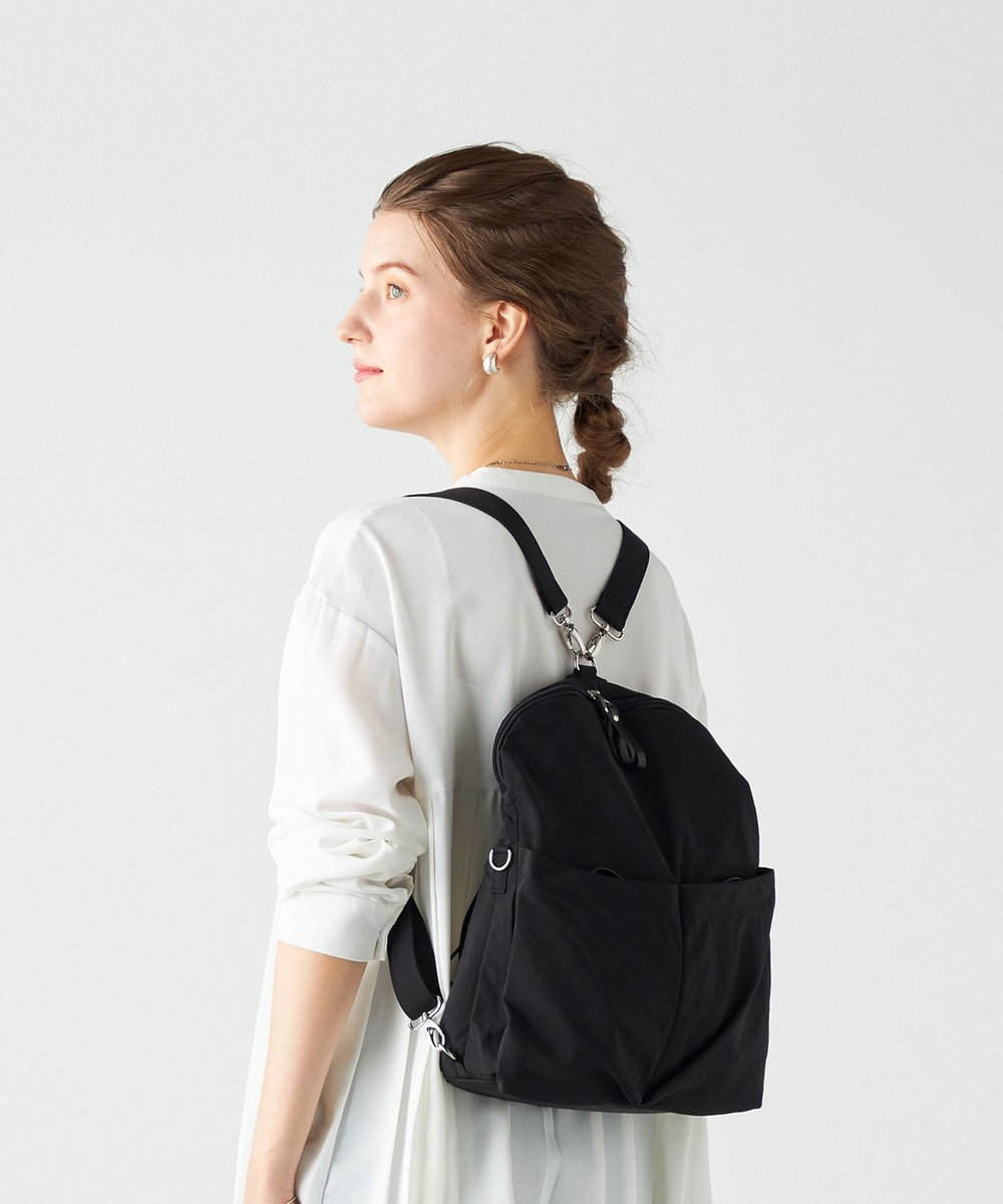 LA BAGAGERIE 【MONICA】フロントポケット2WAYバッグ 
