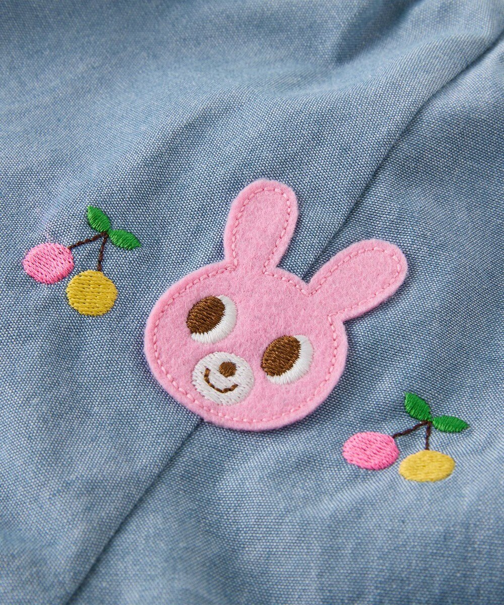 MIKI HOUSE HOT BISCUITS 【70-90cm】ダンガリー素材 ブルマ 