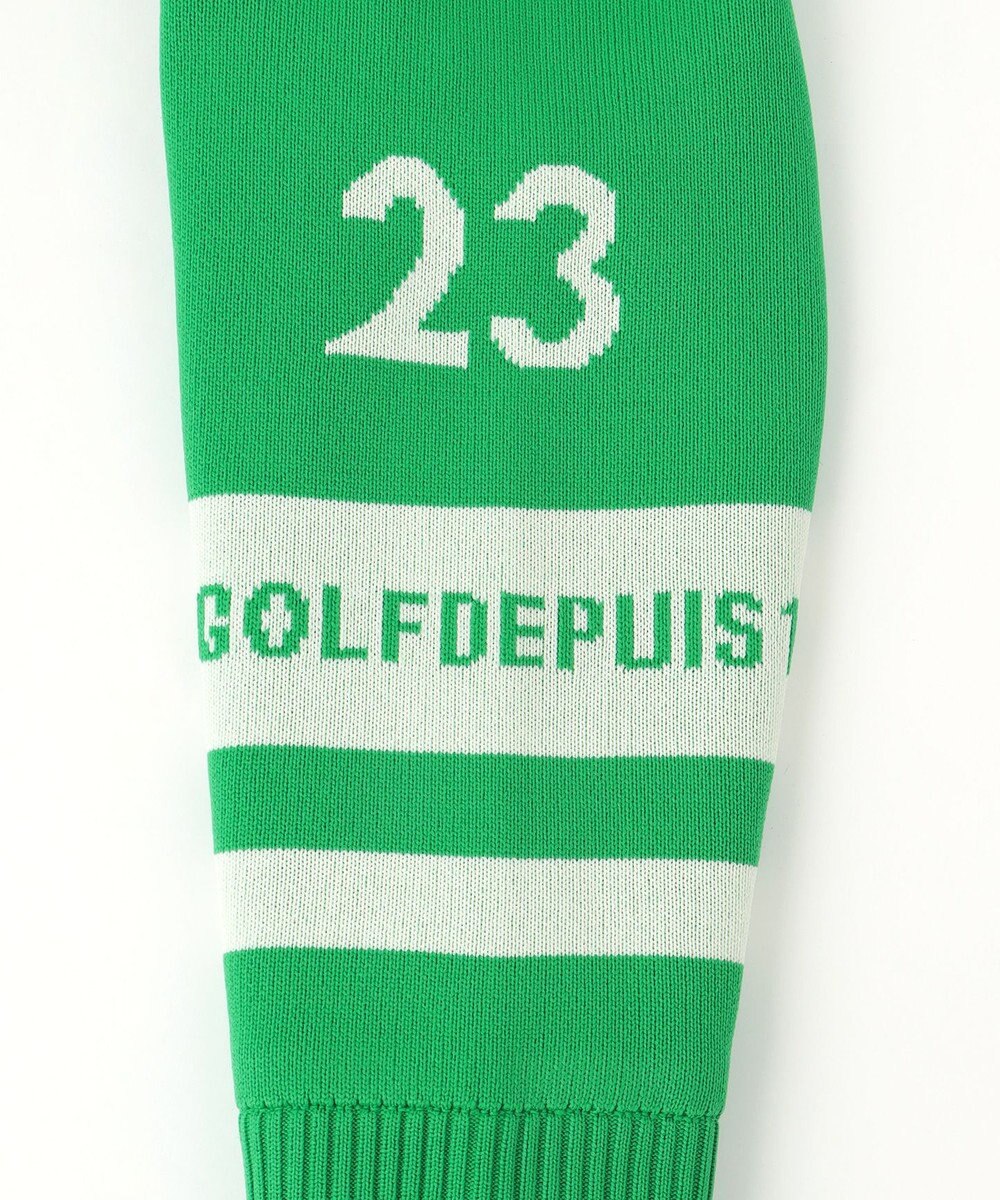 23区GOLF 【WOMEN】【ウォッシャブル】グラフィックダブルジャガードニット 