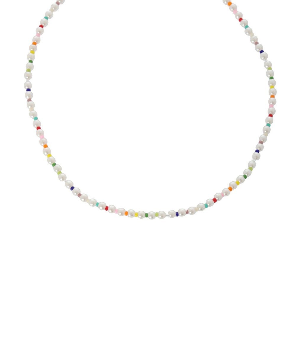 Green Parks ・ＨＡＬＦ　ＴＩＭＥ　マルチビーズネックレス 