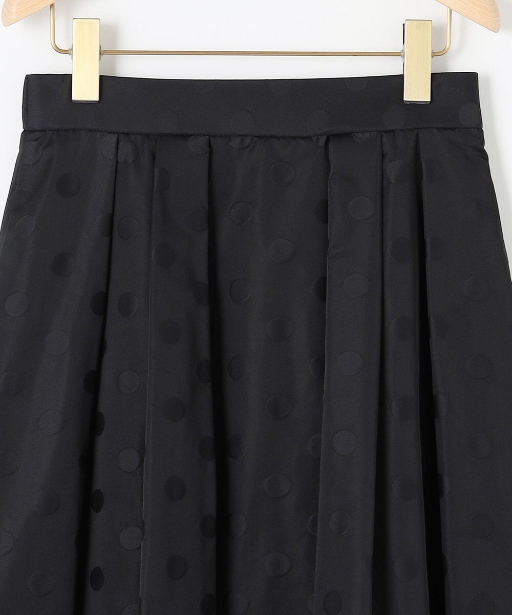 組曲 ドットジャガード フレア スカート 