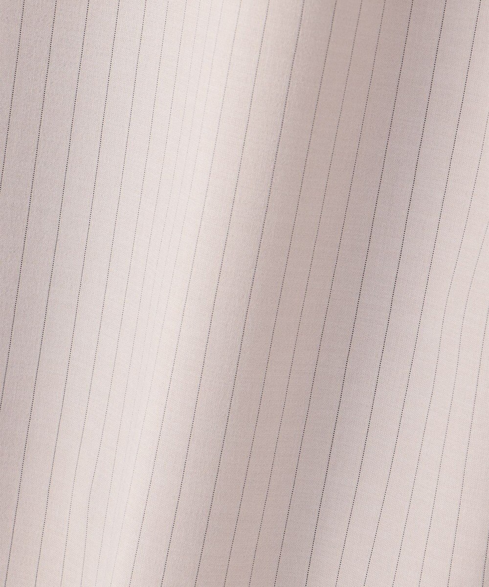 J.PRESS LADIES L 【洗える・吸汗速乾】ウェザーピンストライプ ワイド パンツ 