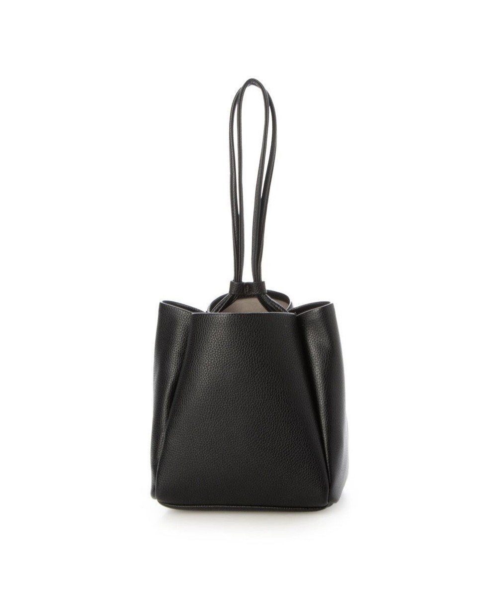 UNBILLION カシュカシュ cachecache / シュリンク合皮ワンハンドル手提げ 