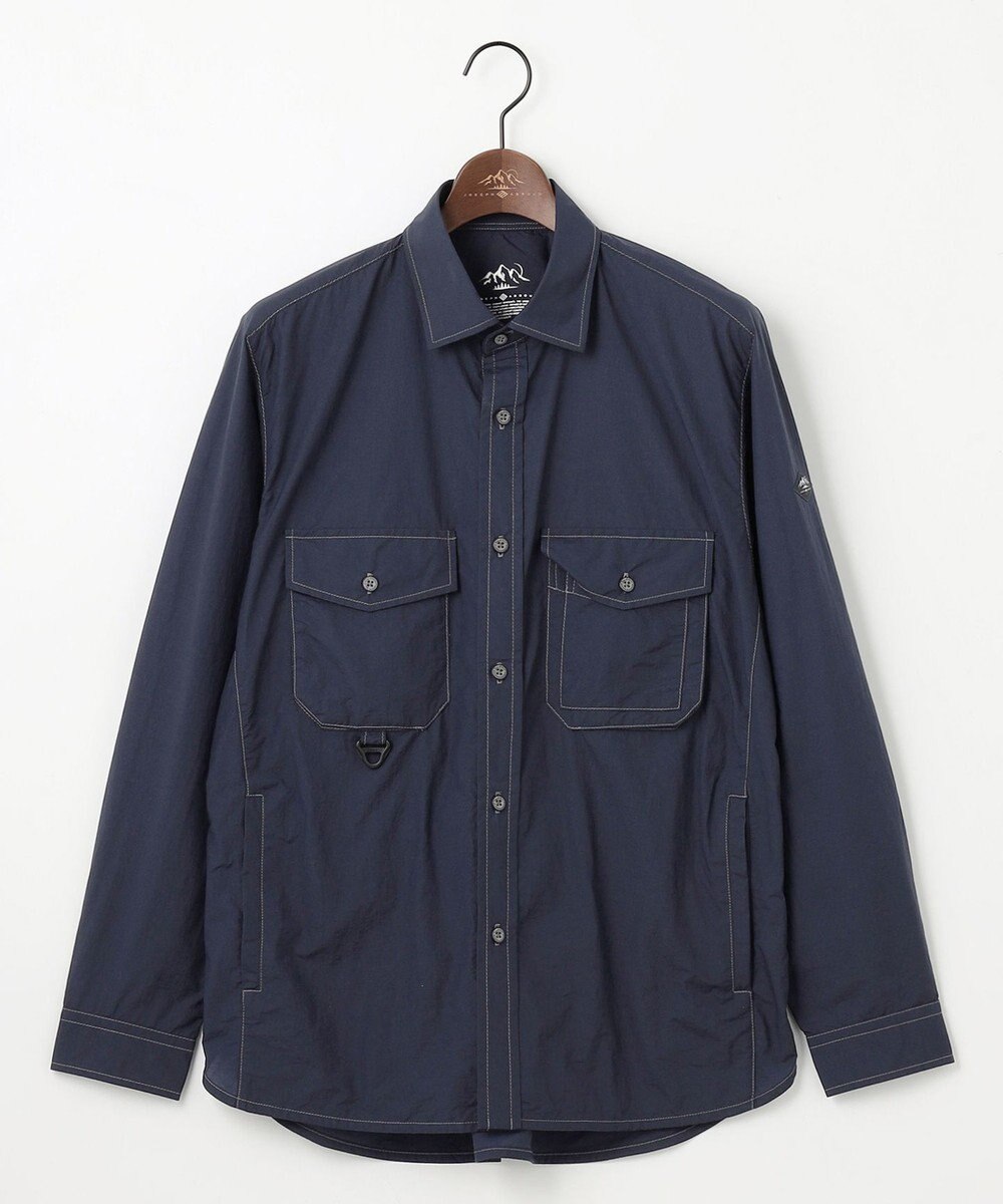 JOSEPH ABBOUD MOUNTAIN 【軽量/ECO撥水/ストレッチ/男女兼用】ライトワッシャー アウトドアシャツ 