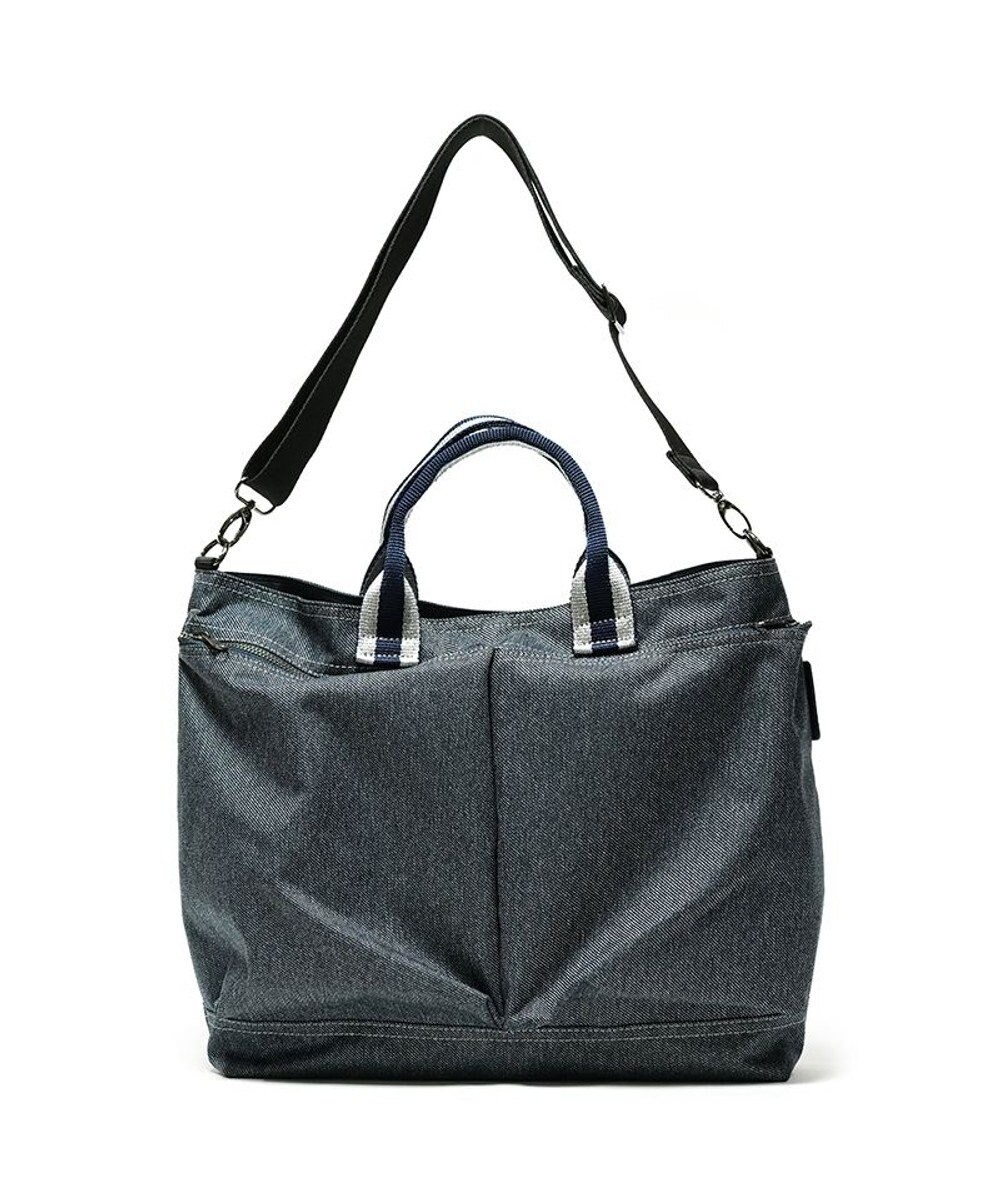 Regalo Felice 【A4サイズが入る / 色落ちしないデニム調生地】ヘルメットバッグ / REGALO 