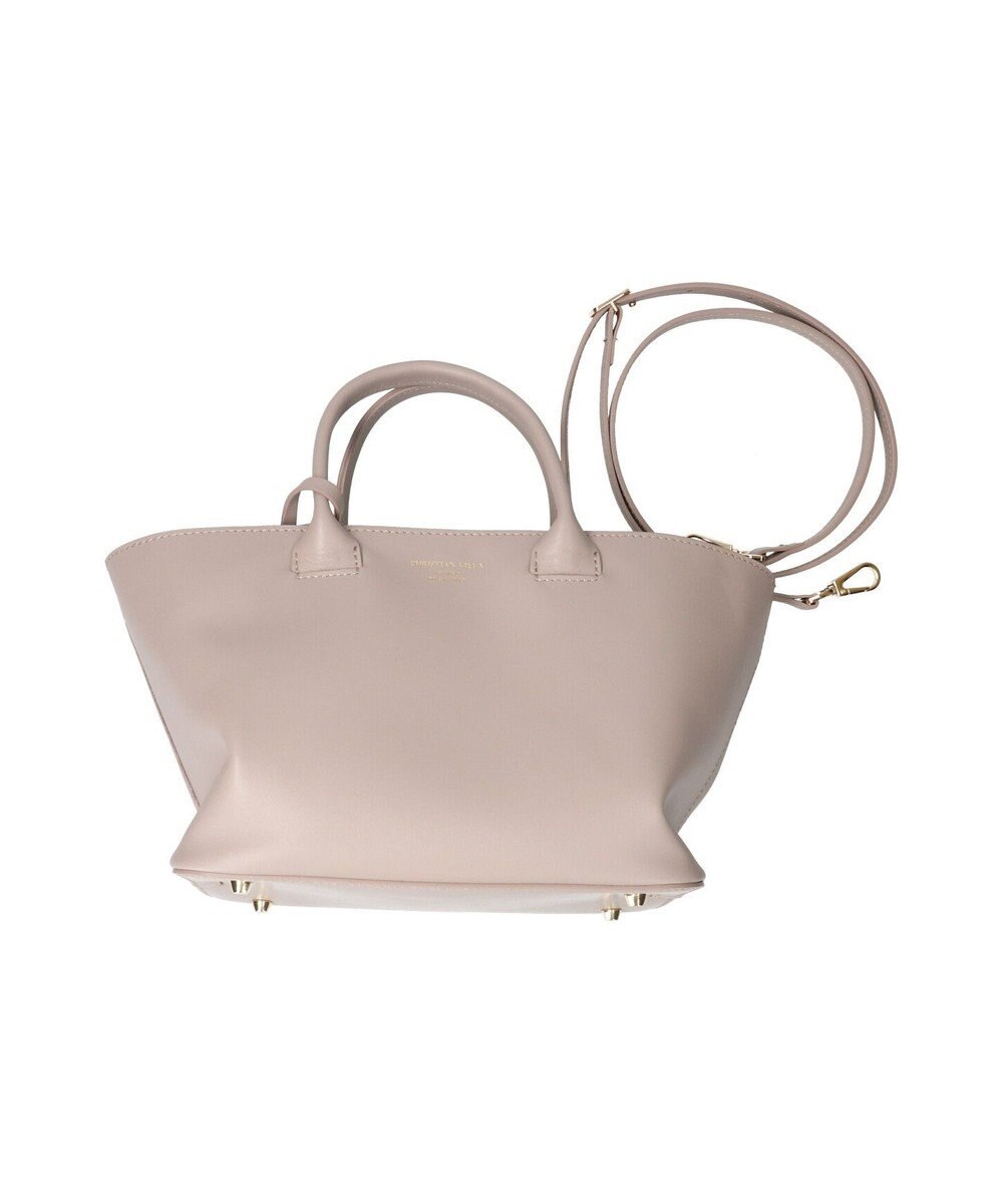 INTER-CHAUSSURES 【Christian Villa】ミディアムサイズベーシックハンドバッグ 