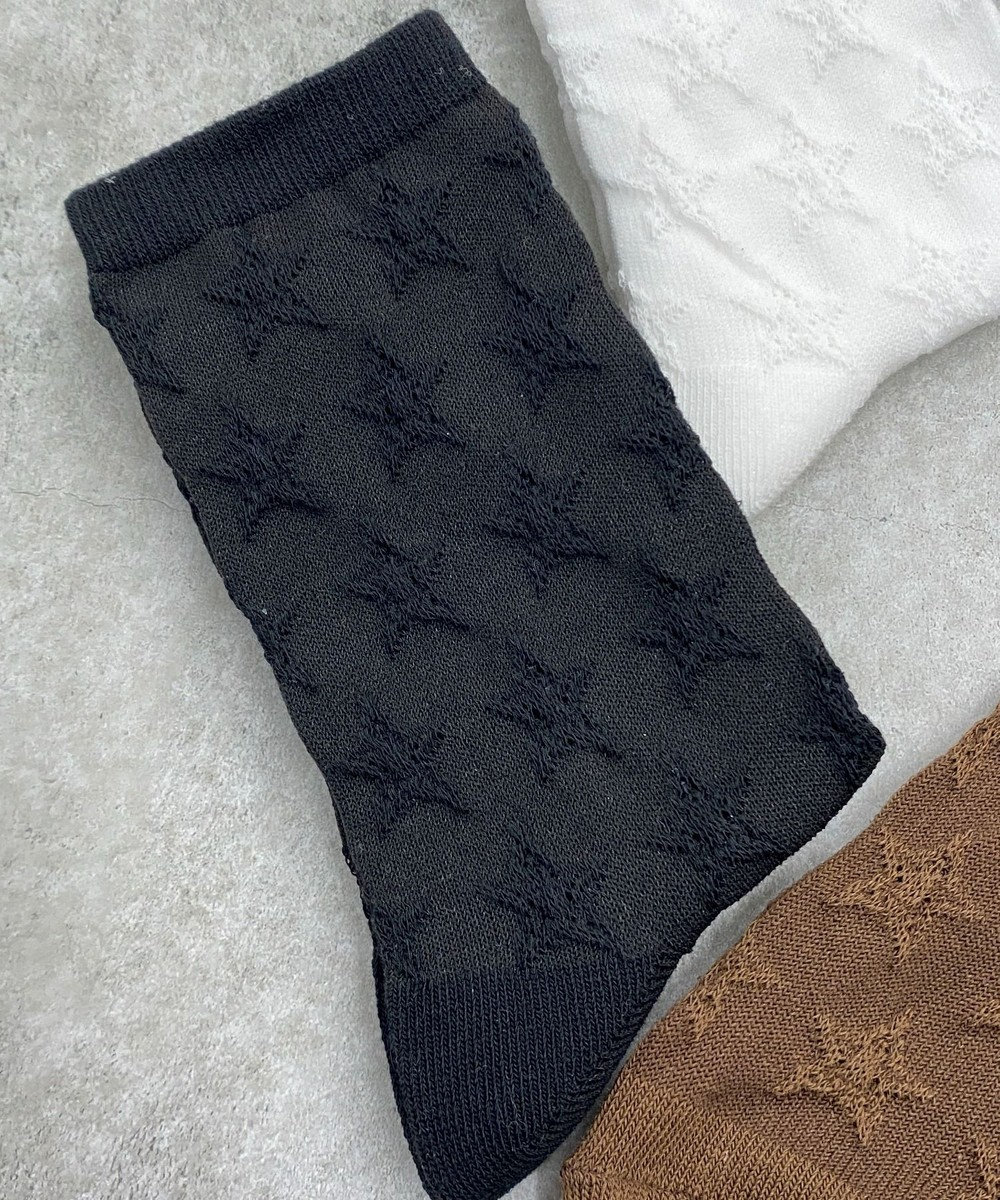 WEGO ポコポコスタークルーソックス 