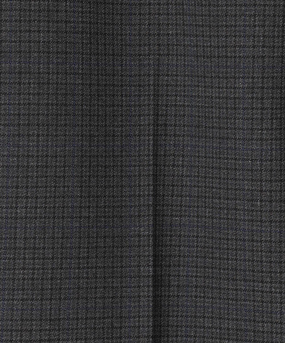 J.PRESS LADIES 【洗える】T/Rアルガンシルク チェック テーパード パンツ 