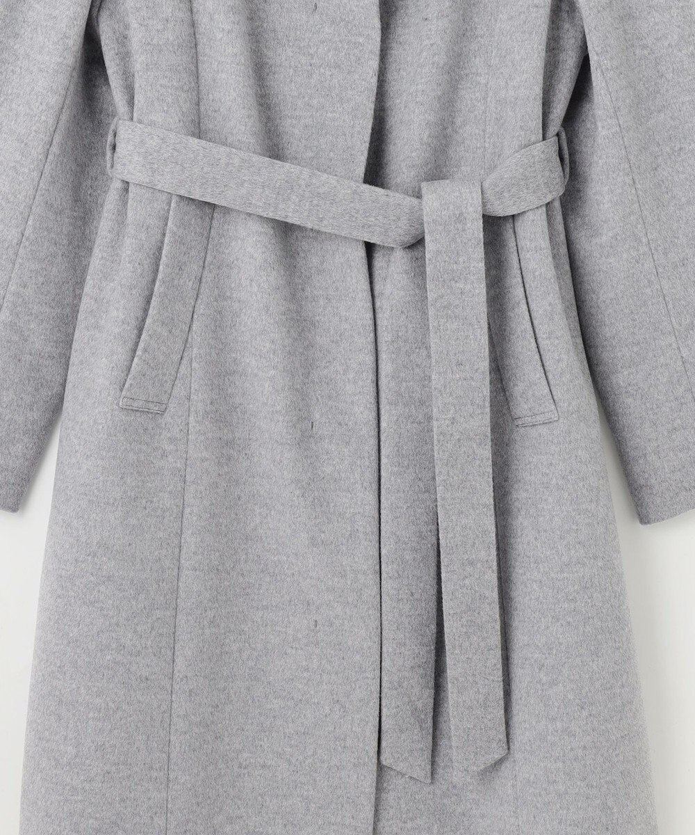 J.PRESS LADIES L Super150sAZAMIビーバー スタンドカラー コート 