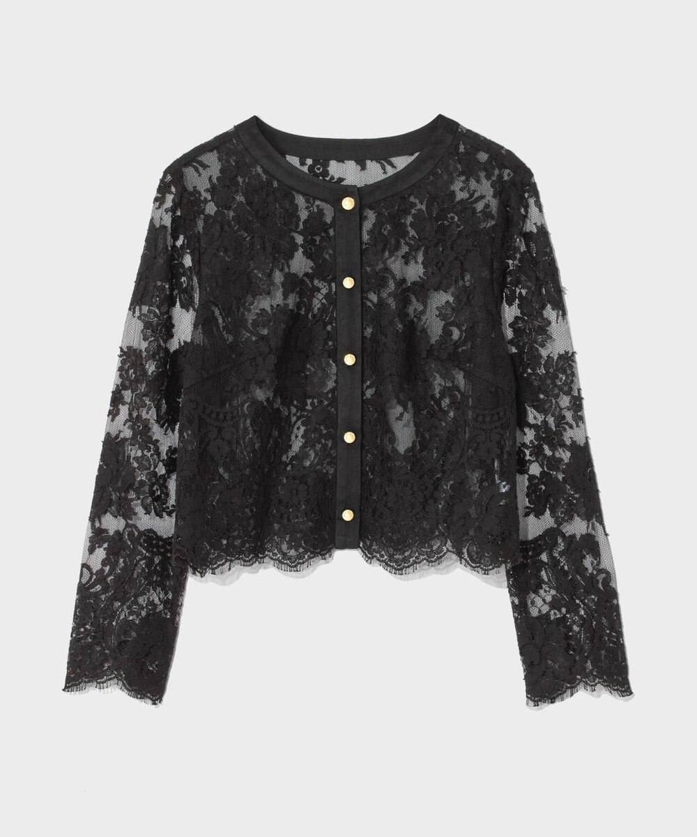 GRACE CONTINENTAL リバーレースジャケット 