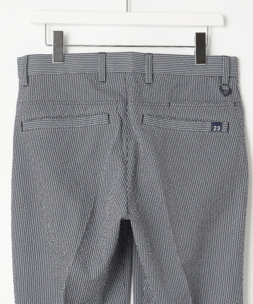 23区GOLF 【MEN】【撥水/ストレッチ】ミニヘリンボンパンツ 