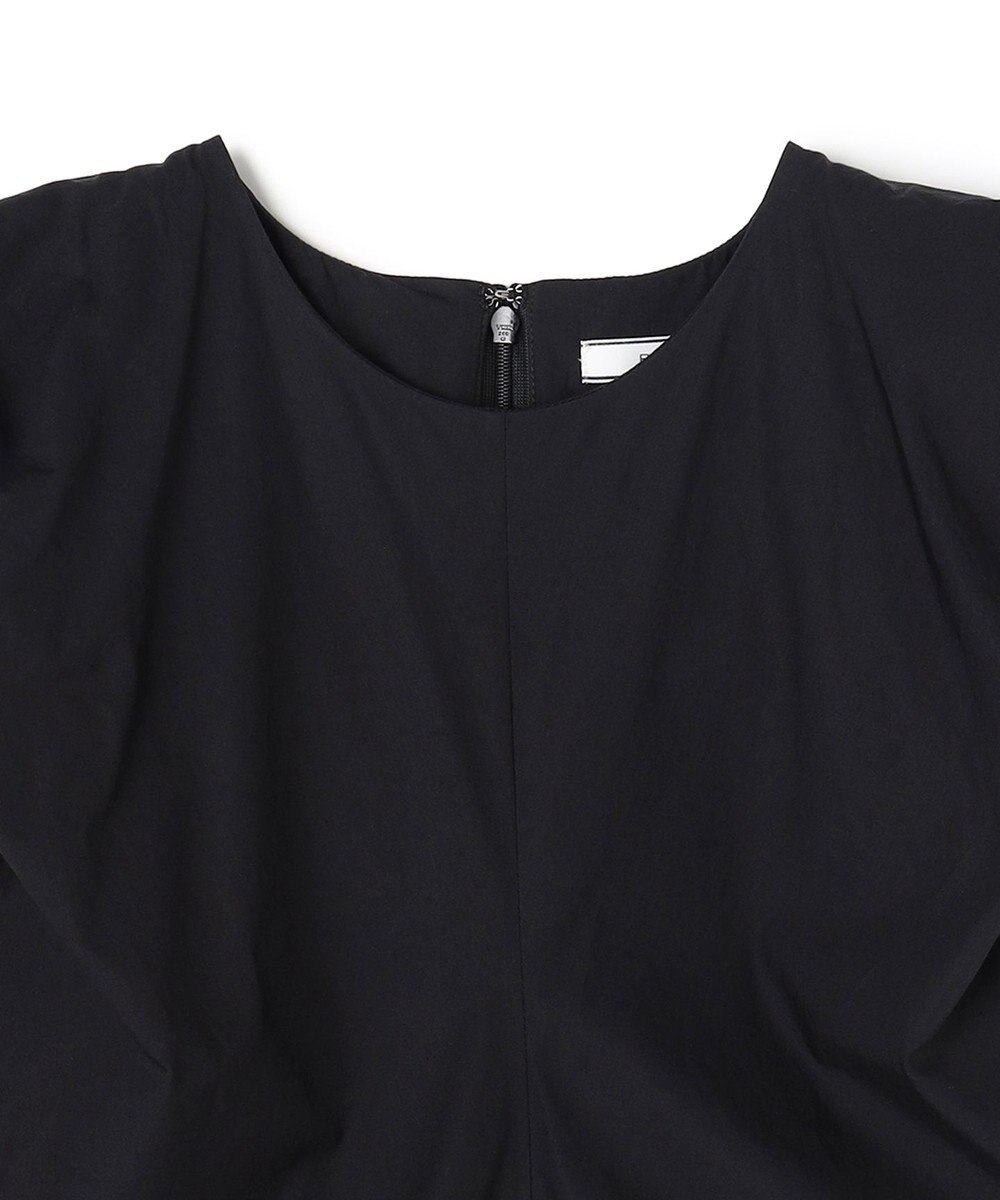 BEIGE， MALLOW / コットンタック バルーンスリーブドレス 