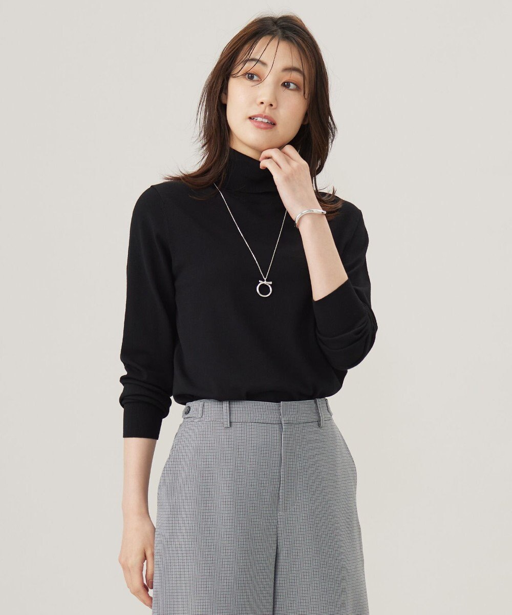 J.PRESS LADIES L 【ご好評につき新色追加！・WEB限定カラーあり・洗える】PRINCE タートルネック ニット 