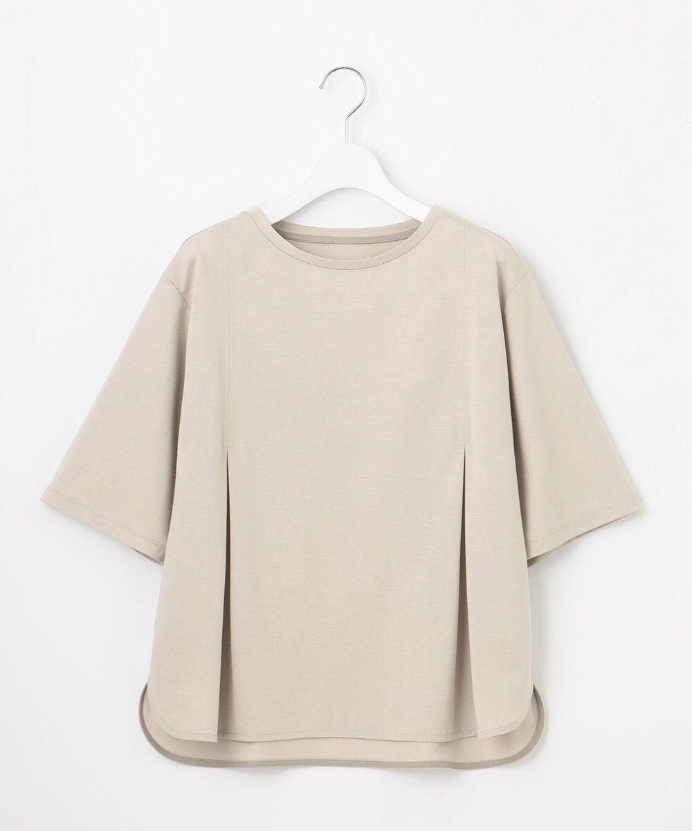 J.PRESS LADIES L タイプライターライクジャージー クルーネック カットソー 