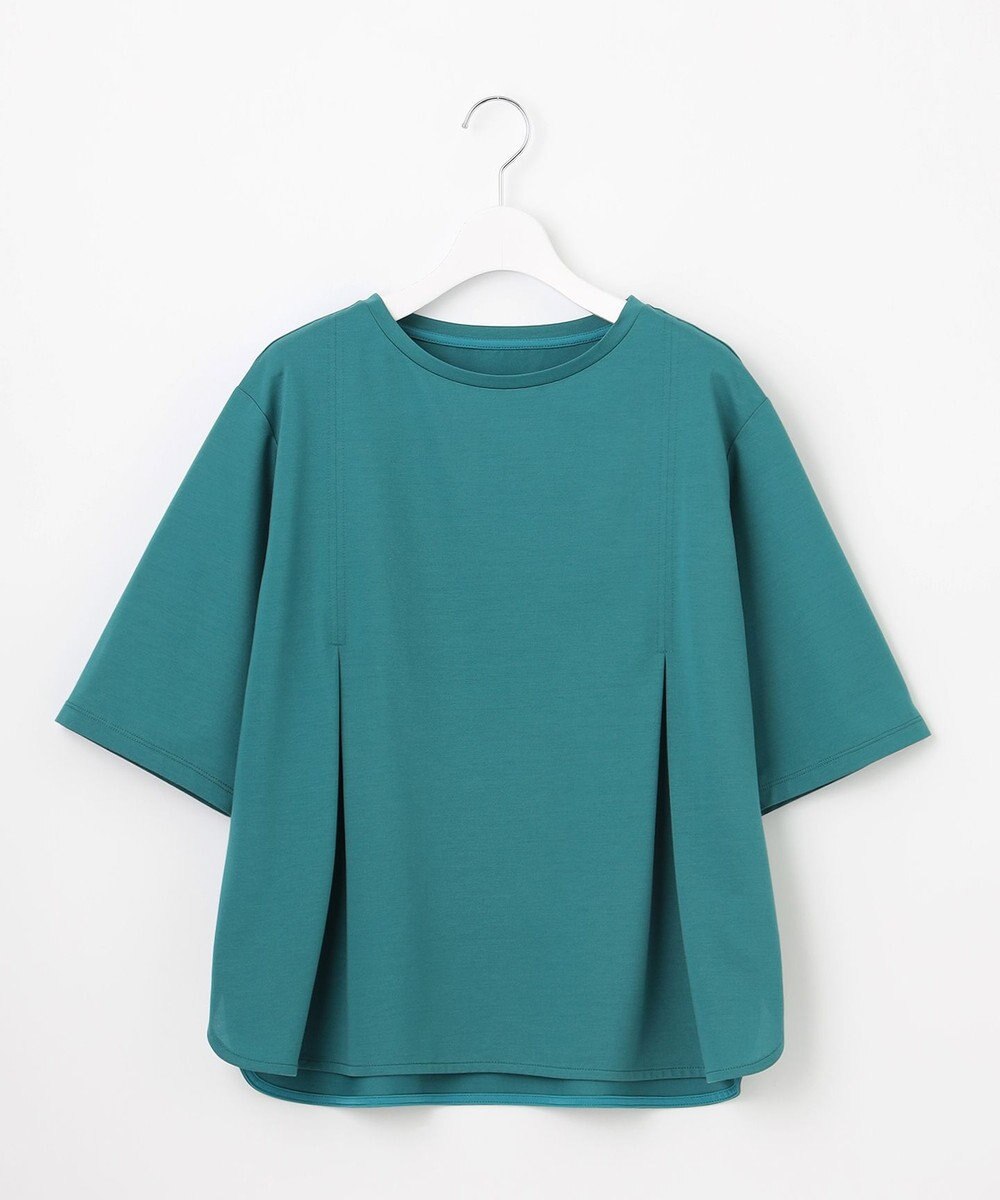 J.PRESS LADIES L タイプライターライクジャージー クルーネック カットソー 
