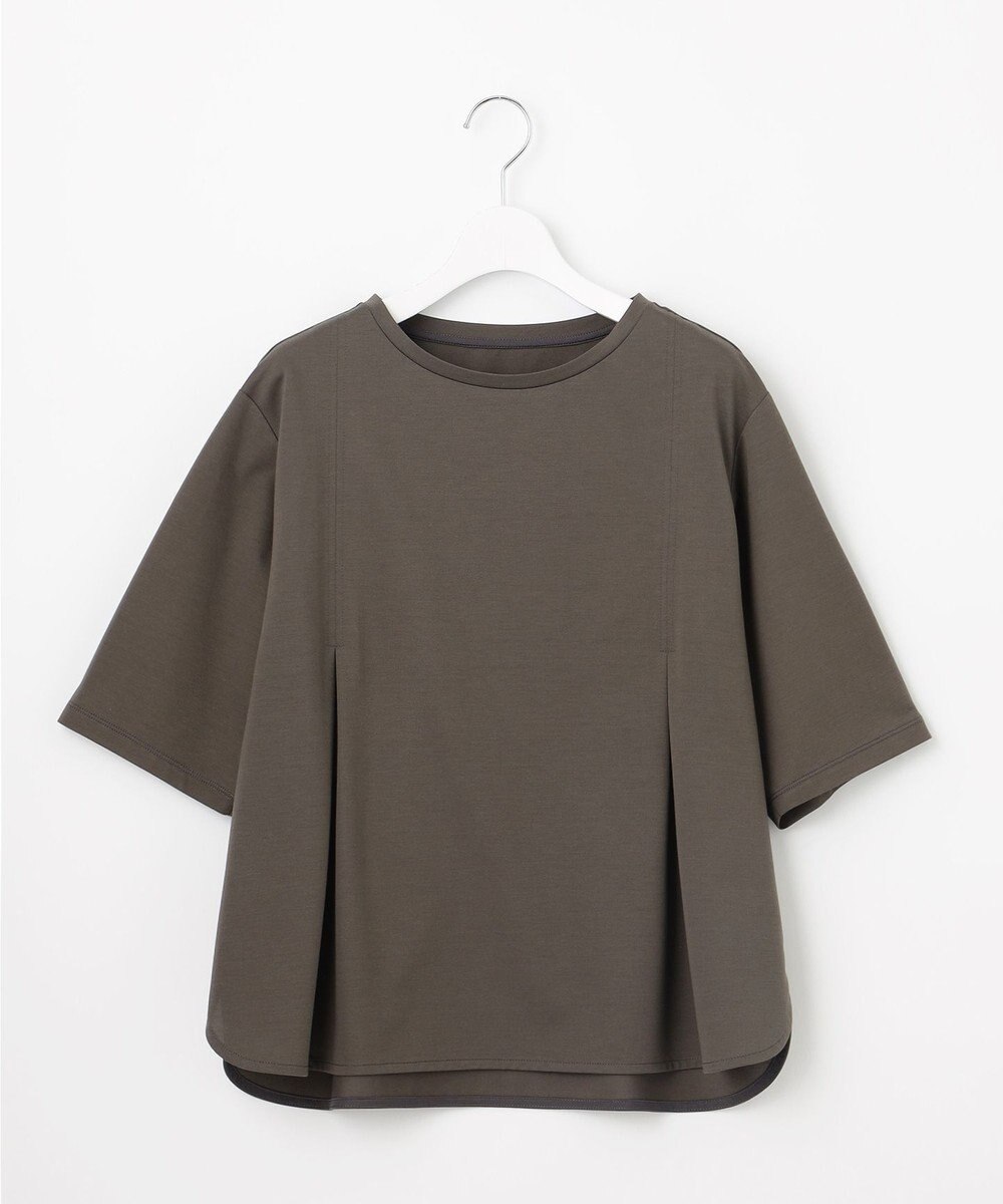 J.PRESS LADIES L タイプライターライクジャージー クルーネック カットソー 