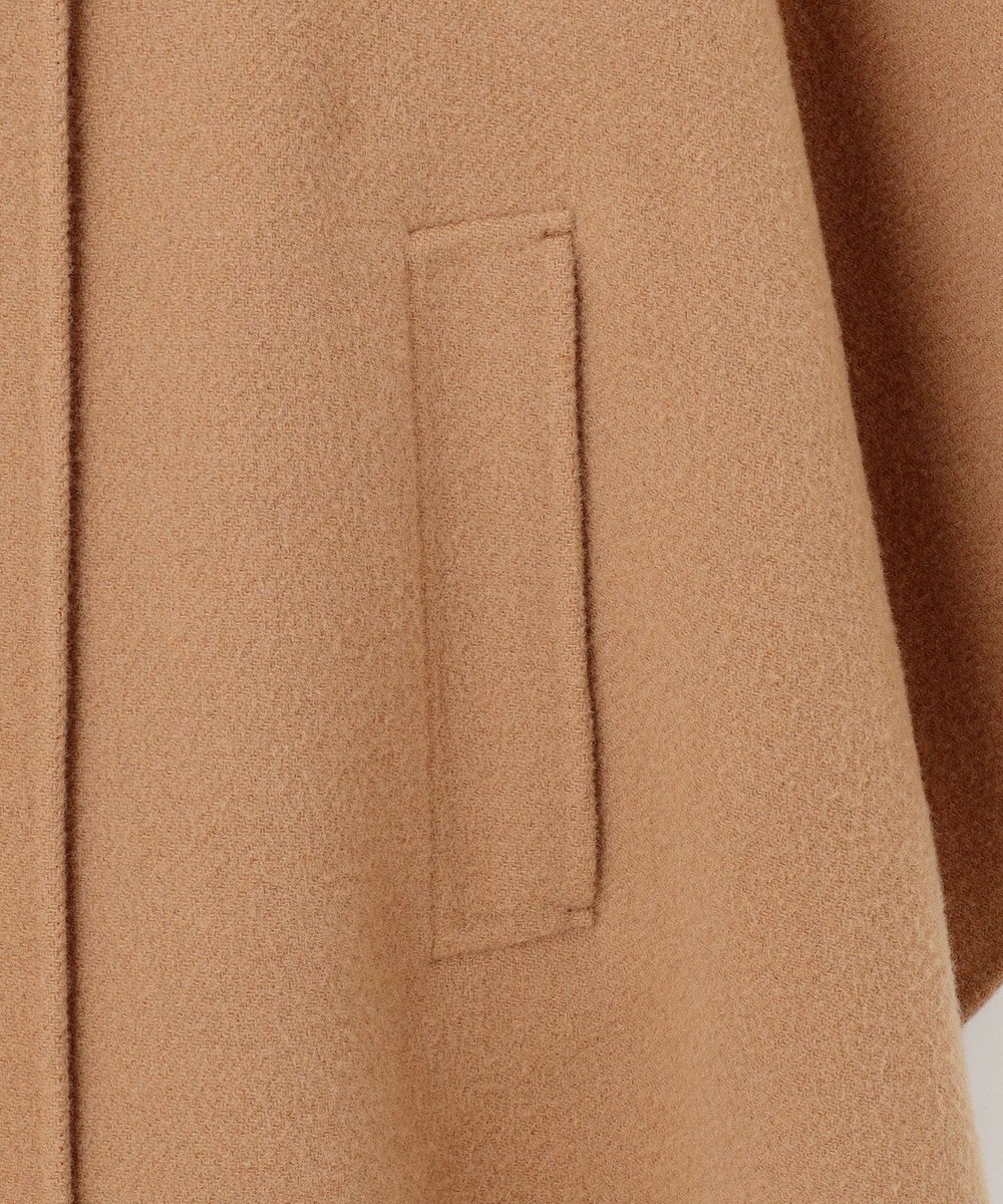 23区 S 【見上愛さん着用/Oggi12月号掲載】ウールライトリバー ポンチョシルエット コート 