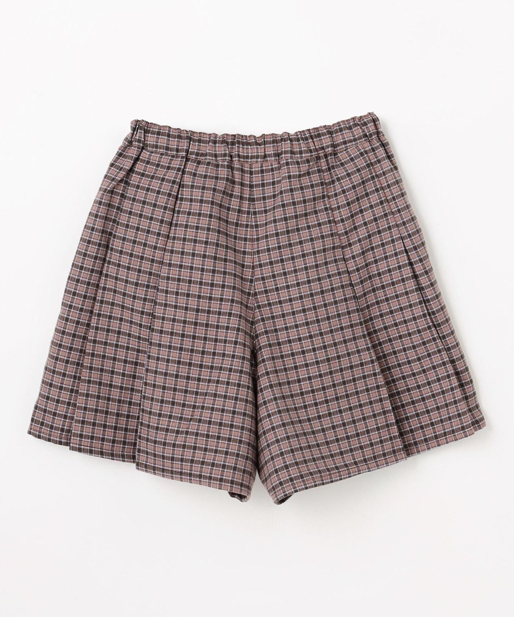 ANY KIDS チェック柄 ショートパンツ 