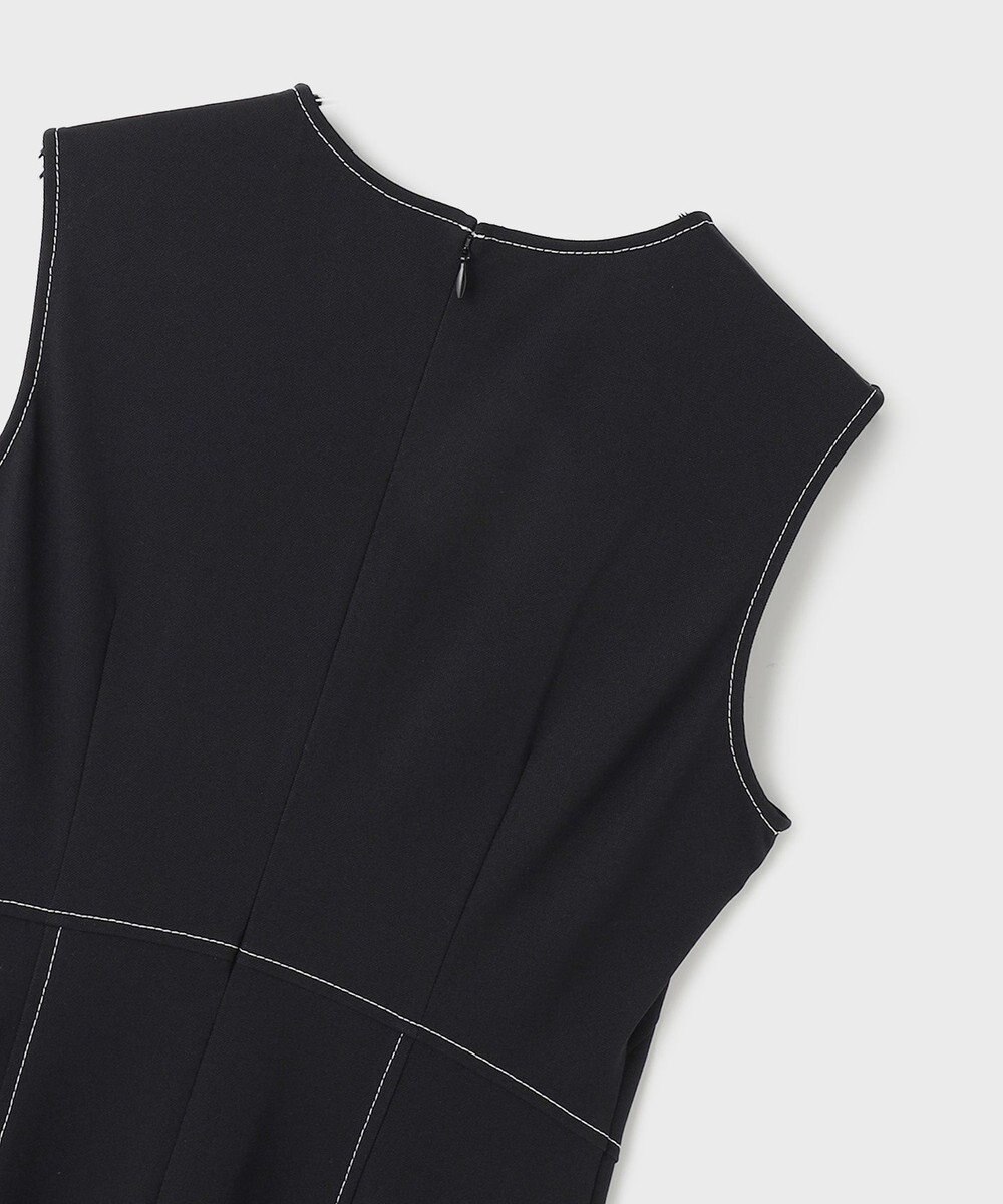 GRACE CONTINENTAL ステッチカットワンピース 