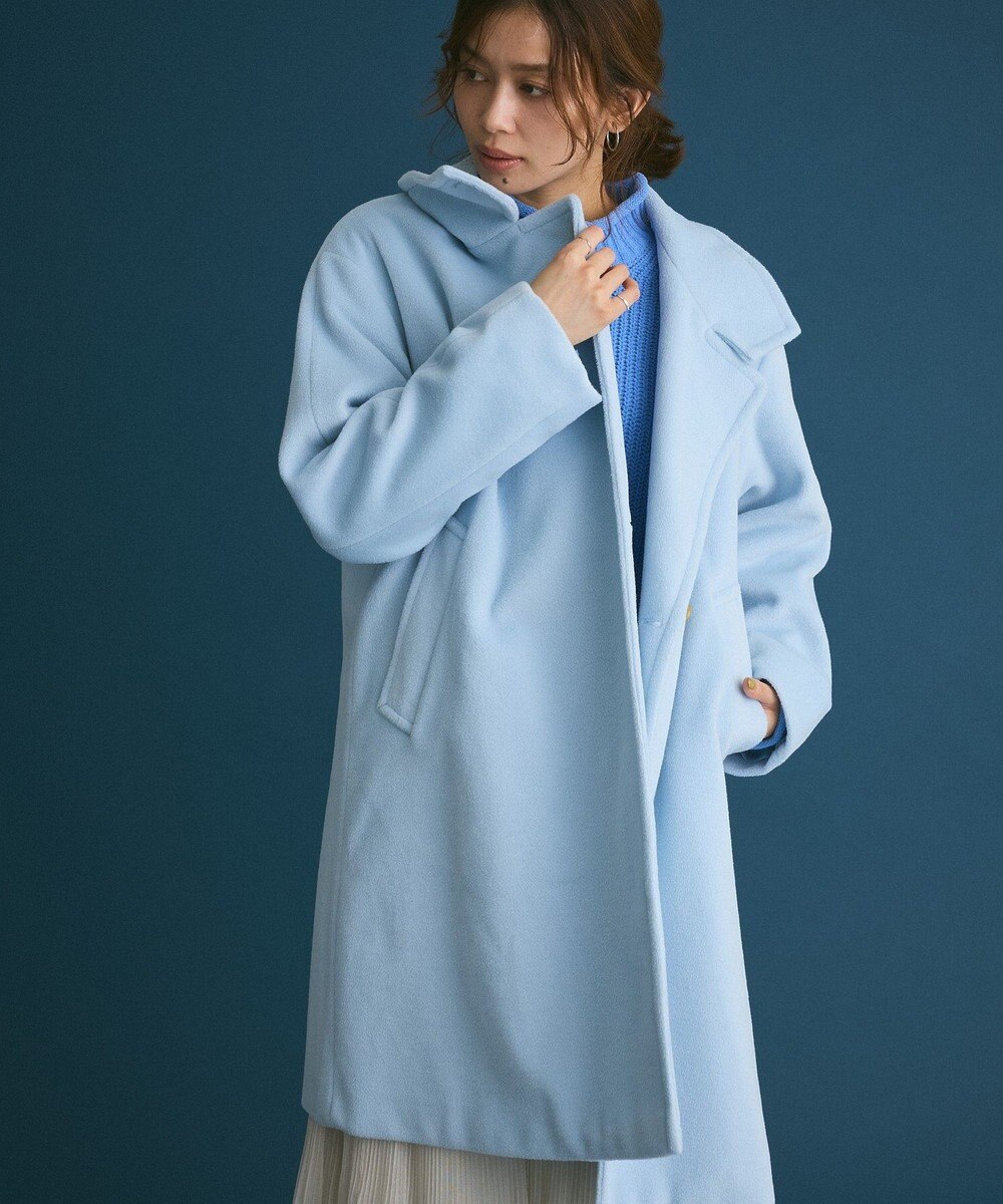 Green Parks スタンドロングコート 