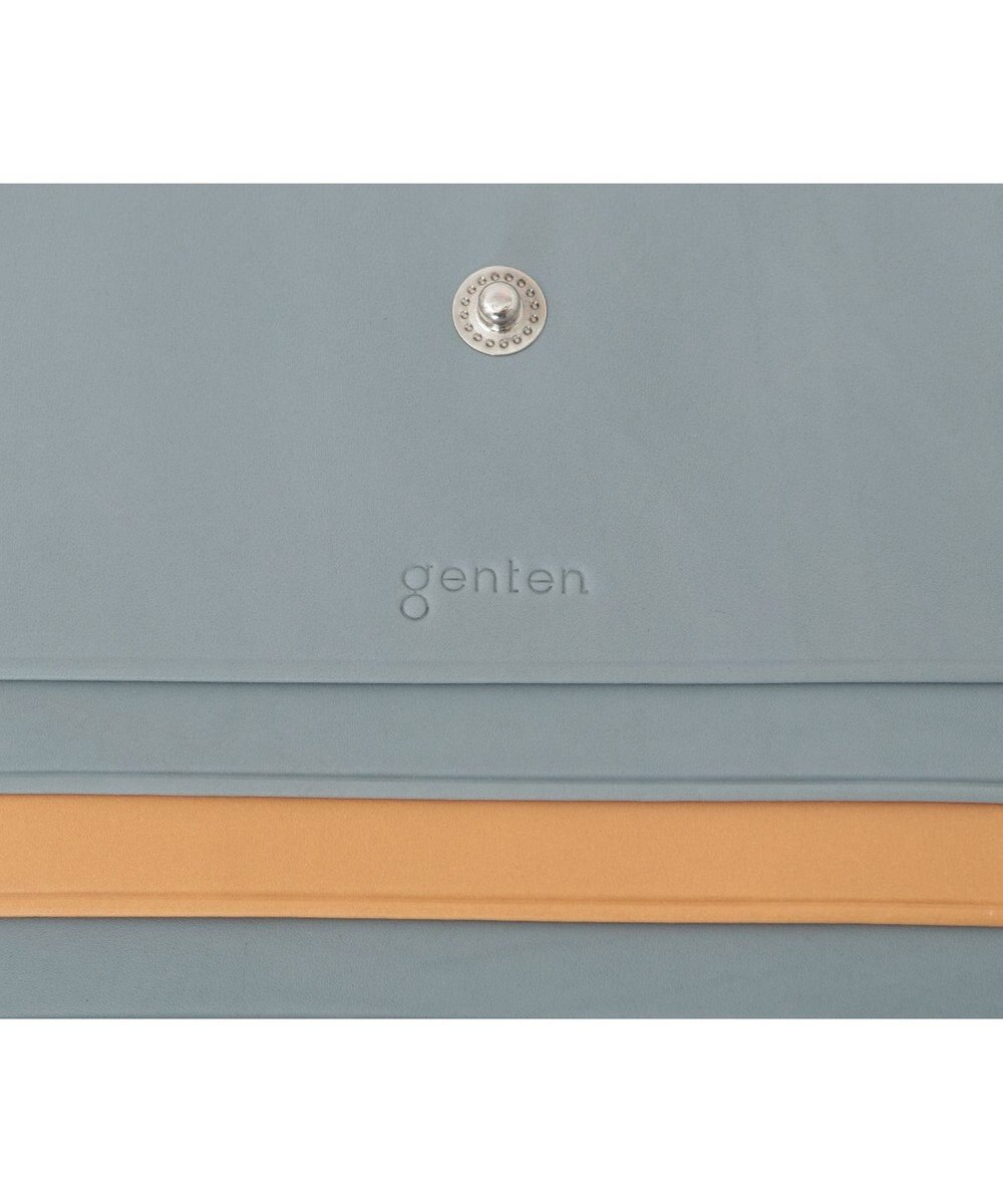 genten ピア 二つ折りBOX財布 