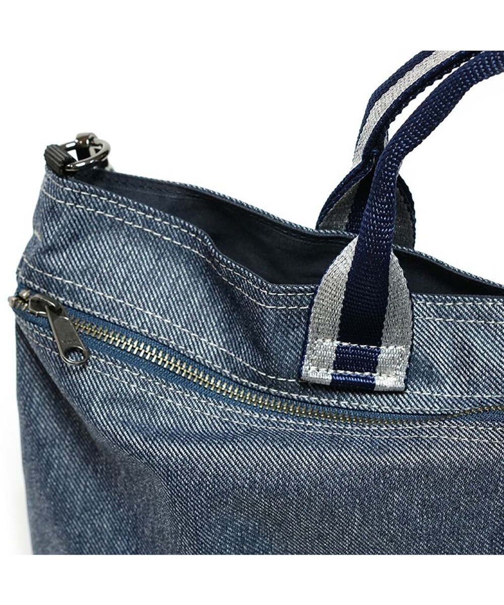 Regalo Felice 【A4サイズが入る / 色落ちしないデニム調生地】ヘルメットバッグ / REGALO 